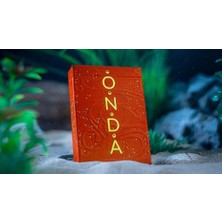 Onda V2 By Jocu Oyun Iskambil Kartı - Kırmızı (Coral)