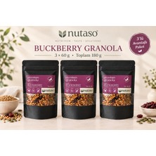 Nutaso Glutensiz Buckberry Granola (60G x 3)