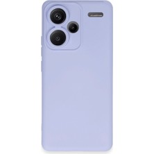 Xiaomi Redmi Note 13 Pro Plus Kılıf Nano Içi Kadife Silikon - Lila