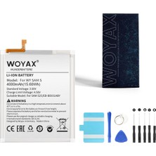 Woyax By Deji Samsung Galaxy S25 Cep Telefonu Uyumlu Premium Batarya