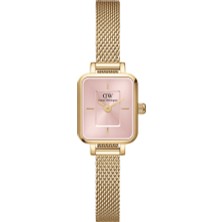 Daniel Wellington Quadro Mini Evergold Blush DW00600655 Kadın Kol Saati