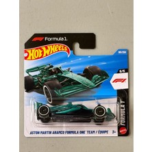 Hot Wheels Formula 1 Aston Martin Aramco F1 Team Yeşil 185/250 1:64 Model Araba