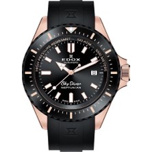Edox Rose Gold Çelik 80120-37RNNCA-NIR Erkek Kol Saati