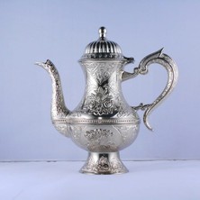 Fair Home Dekoratif Ibrik Zamak Döküm Metal Gümüş