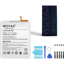 Woyax By Deji Samsung Galaxy S25 Ultra Cep Telefonu Uyumlu Premium Batarya