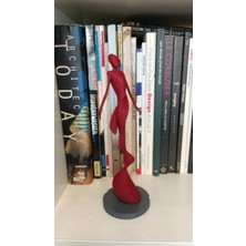 Robotel Derneği Özel Tasarım - 3D Modern Figür Heykel (25 Cm)
