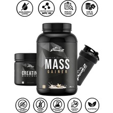 Peak 2 Hacim Paketi 1 - 1 Adet Mass Gainer 3 kg Vanilya Aromalı + 1 Adet Kreatin Monohidrat 300 gr Aromasız + 1 Adet Shaker