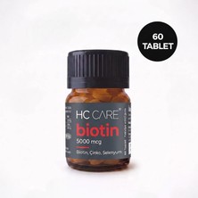 Hc Care Saç Vitamini 60 Tablet - Biotin, Çinko, Selenyum