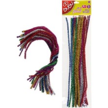 Bubu Simli Şönil 30CM 7 Renk 25`li