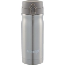 Odea Tr Çelik Içli Matara 350ML Metalik Gri