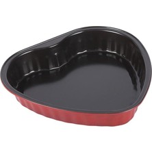 Odea Tr Ivory Teflon Kek Kalıbı 23CM, Kalp Şeklinde, IVO-EKK121