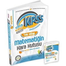 İnformal Yayınları KPSS 2022 Matematiğin Kara Kutusu Tek Kitap Dijital Çözümlü Soru Bankası