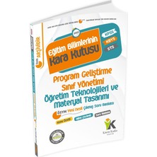 İnformal Yayınları 2022 Eğitim Bilimlerinin Kara Kutusu Program Geliştirme-Sınıf Yönetimi Konu Özetli Dijital Çözümlü Çıkmış Sor Bankası