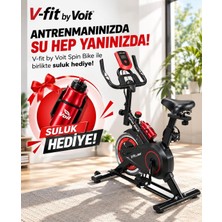 Odea Tr Vfit V-Fit By SB100 Pro Spin Bike Kondisyon Bisikleti Nabız Ölçerli, Direnci Ayarlanabilir Suluk Hediyeli