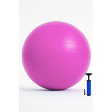 Odea Tr 65 cm Pilates Topu ve Pompa Seti | 155-170 cm Boy Için Uygun Dayanıklı Anti-Slip