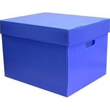 Odea Tr Arşiv Kutusu– 41X35X30H cm | 5 Klasör Kapasiteli Plastik Arşiv ve Taşıma Kutusu Sağlam (5)