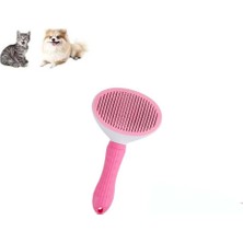 Odea Tr Otomatik Kolay Temizlenen Evcil Hayvan Tarağı Fırçası Kedi Fırçası Köpek Fırçası Tarağı (Ebat: 19 cm x 10 Cm)