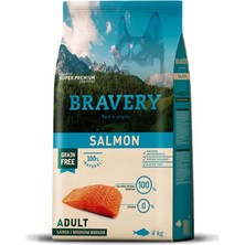 Odea Tr Somonlu Orta ve Büyük Irk Tahılsız Yetişkin Köpek Maması 4 kg