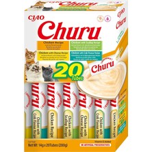 Odea Tr Churu Kedi Ödül Maması Likit Atıştırmalık Kutusu, Tavuklu | Tahıl Içermez, Şekersiz, Yapay Aroma Içermez |%100 Doğal Et, Birinci Sınıf Japon Kedi Atıştırmalıkları 20 x 14 G