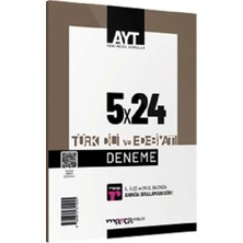 Marka Yayınları 2025 Ayt Türk Dili ve Edebiyatı 5 Deneme Tamamı Video Çözümlü