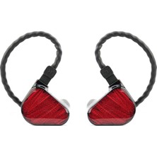 Odea Tr Zero Kırmızı Dual Dynamic Drivers In-Ear Headphone | Sahne, Stüdyo Veya Odyofil Için Çift Sürücülü Kulak Içi/ın-Ear Kablolu Monitör Kulaklık