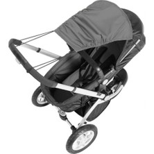 Odea Tr Nelazım Bebek Arabası Gölgeliği Antrasit Gri Waterproof Kumaş 50X70X30 Cm, 37923324875746M