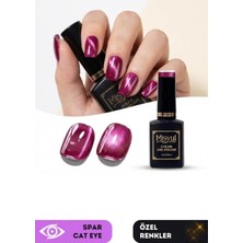 Odea Tr Uv LED Kalıcı Oje Nail Art, 15 Ml, Spar Cat Eye, Çoklu Renk