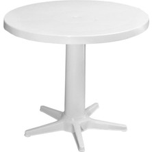Odea Tr MT-GF205 Prima Rose Plastik Yuvarlak Bahçe Balkon Masa Ø75 cm