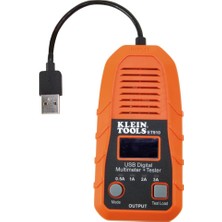 Odea Tr ET910 USB Güç Ölçer ve Test Cihazı, Voltaj, Akım, Kapasite, Enerji, Direnç, Maksimum Akım Için Usb-A Dijital Ölçer