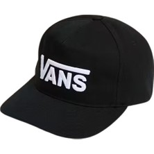 Vans Drop V Logo Snapback Şapka - VN000QAHBLK1