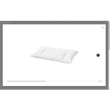 Odea Tr Len Bebek Yastığı Beyaz 35X55 cm