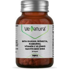 Venatura Beta Glukan, Ekinezya, Kuşburnu, Vitamin C  ve Çinko Takviye Edici Gıda