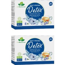 Odea Tr Mavi Hindiba Detox Karışık Bitki Çayı, 30 Şase, 2 Kutu