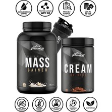 Peak 2 Hacim 3: Mass Gainer 3 kg Vanilya + Cream Of Rice 1 kg Çikolata + Shaker