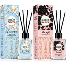 Düşler Bahçesi Çubuklu Oda Kokusu 2 Li Set ( Aglayan Gelin -Karagül )
