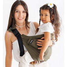 Haki Tinytrek Yan Sling | Ergonomik Çocuk Taşıyıcı 10ay-4yaş (max 18kg)