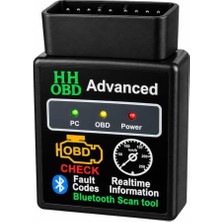 Odea Bluetooth Obd2 Araç Arıza Tespit Cihazı, Motor Hata Kodu Okuyucu, Arıza Lambası Söndürücü Kablosuz Diagnostik Tarayıcı, 12V
