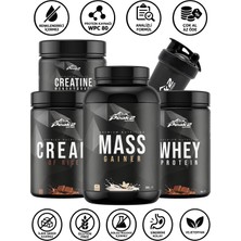 Peak 2 Hacim Paketi 5 - 1 Adet Mass Gainer 3 Kg Vanilya + 1 Adet Cream Of Rice 1 Kg Çikolata + 1 Adet Kreatin Monohidrat 300 Gr Aromasız + 1 Adet Whey Protein 500 Gr Çikolata + 1 Adet Shaker