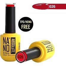 Nano Absolute Kalıcı Oje 15ML NO:026 G-5026