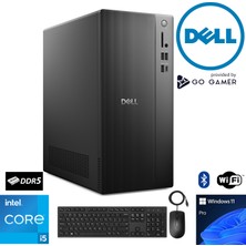 Dell Pro Tower Essential DL79 Intel Core i5 14400 / 32GB DDR5 Ram / 4TB m.2 NVMe SSD / WiFi + BT / Windows 11 PRO Dell Masaüstü Bilgisayar