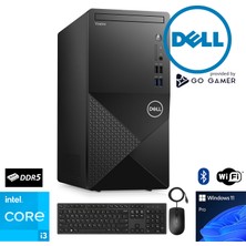 Dell Vostro D43 Intel Core i3 14100 / 64GB DDR5 Ram / 4TB m.2 NVMe SSD / WiFi + BT / Windows 11 PRO Dell Masaüstü Bilgisayar