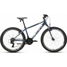 Carraro Force 600 V Fren 21 Vites 26 Jant Dağ Bisikleti Lacivert Gümüş Beyaz 43 Kadro