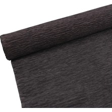 Çiçekçi Krapon Kağıdı 120 G, Siyah (Yerli Ürün)-50 cm x 200 Cm, Çiçek Sarma ve Buket Süsleme Kağıdı