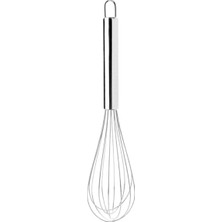 Ezmk Ev Gereçleri Pratik Paslanmaz Lüks Çelik Çırpıcı, Yumurta Çırpma Teli, 35 Cm, 1 Adet