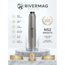 Rivermag Ultra Krom Atom Karınca Manyetik Kireç Önleyici Bina Tesisatı