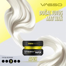 Aydogan's Saç Şekillendirici Mat Wax | Tüm Saç Tipleri | Doğal Tutuş ve Mat Görünüm | Matte Paste Apex 150 ml