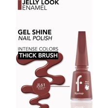 Aydogan's Jelly Look Yüksek Pigmentli & Parlak Bitişli Jel Görünümlü Oje