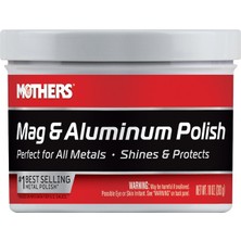 Mothers Mag & Aluminum Polish - Krom & Metal Parlatıcı - 141 ml