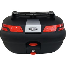 Maxem SL45 Full Motosiklet Arka Çanta Siyah 45lt