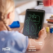 House Pratik HP93 Elektronik Mıknatıslı Yazı Tahtası 10 Inç Siyah